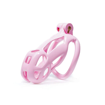 Small Pink Cobra Male Chastity Cage